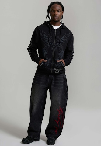 Ed Hardy Sweatjacka ' Love Kills' i svart