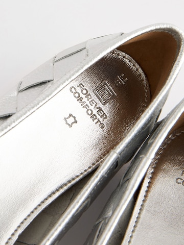 Next Ballet Flats 'Forever Comfort®' in Silver