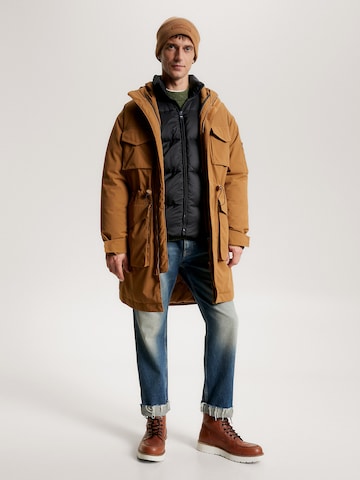 TOMMY HILFIGER Parka 'Rockie' in Braun