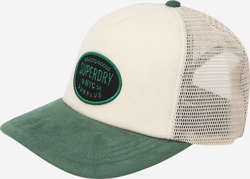 Superdry Cap in Beige: front