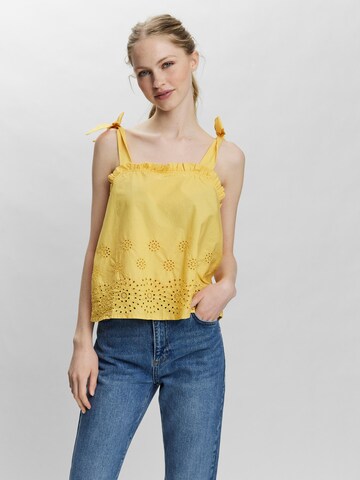 VERO MODA Top 'Lisa' in Yellow: front