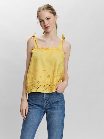 VERO MODA Top 'Lisa' - sárga: elől