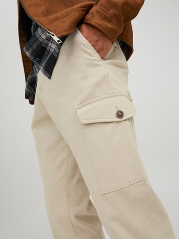 JACK & JONES Regular Hose 'Ollie Bowie' in Beige