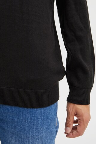 !Solid Strickpullover 'Denley' in Schwarz