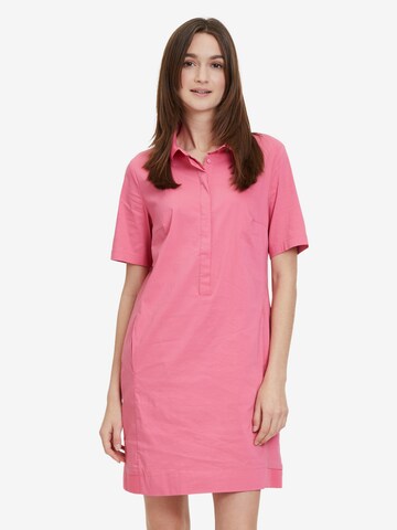 Betty & Co Shirt Dress in Pink: front