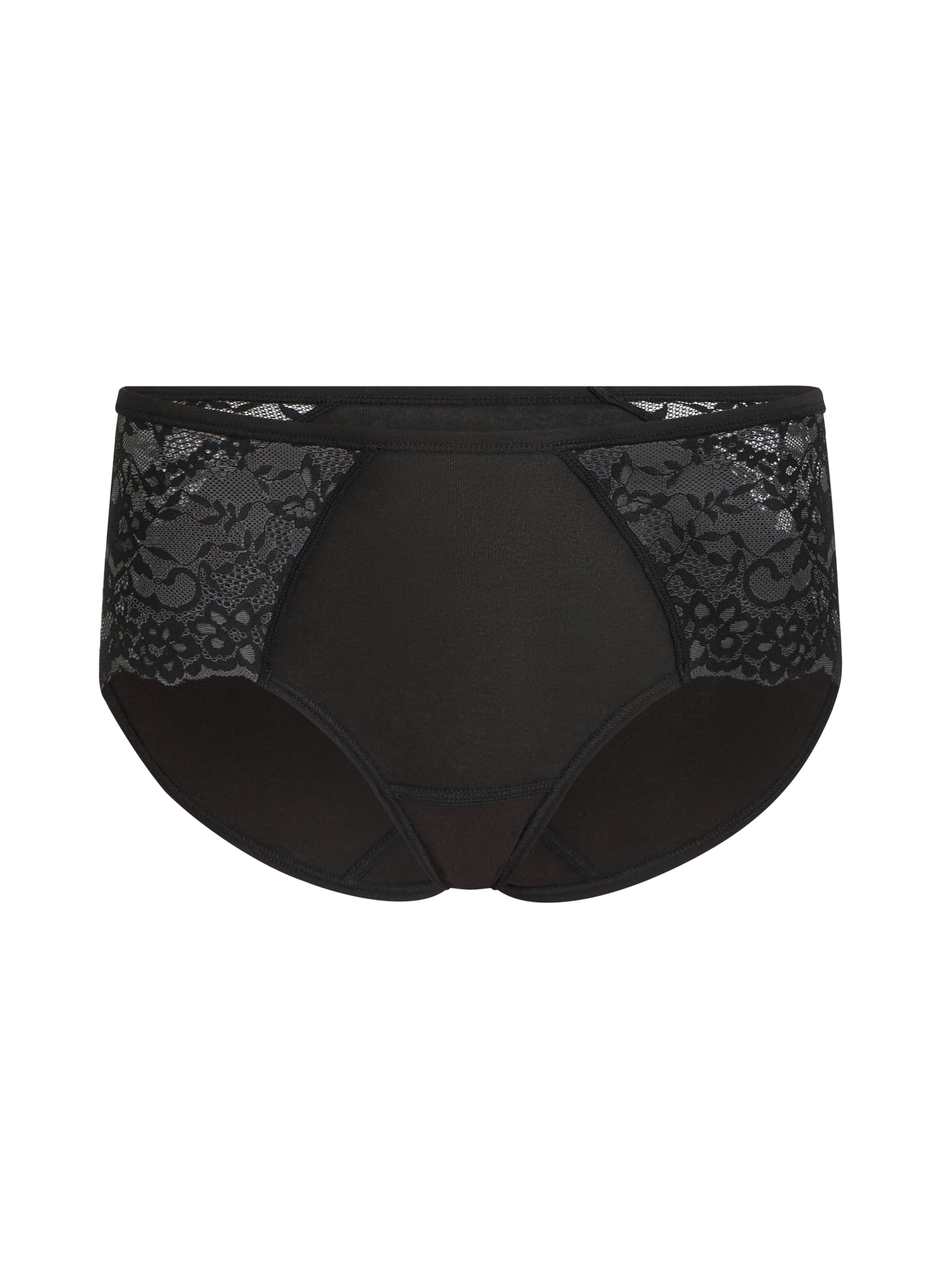 Hunkemöller Slip 'Midi Lace' in Black: front