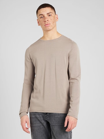 DRYKORN Sweater 'Rikono' in Beige: front