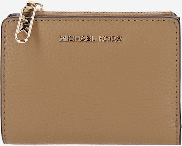 Portamonete di MICHAEL Michael Kors in marrone: frontale