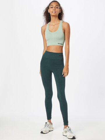 Bustier Soutien-gorge de sport 'TIF' Hummel en vert