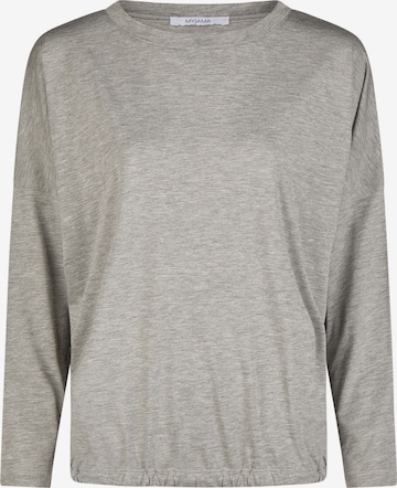 Chemise de nuit Myjama en gris : devant