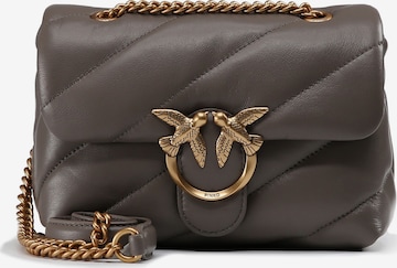 Borsa a tracolla 'Love' di PINKO in grigio: frontale