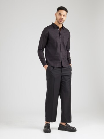 TRAPP Regular fit Πουκάμισο σε μαύρο
