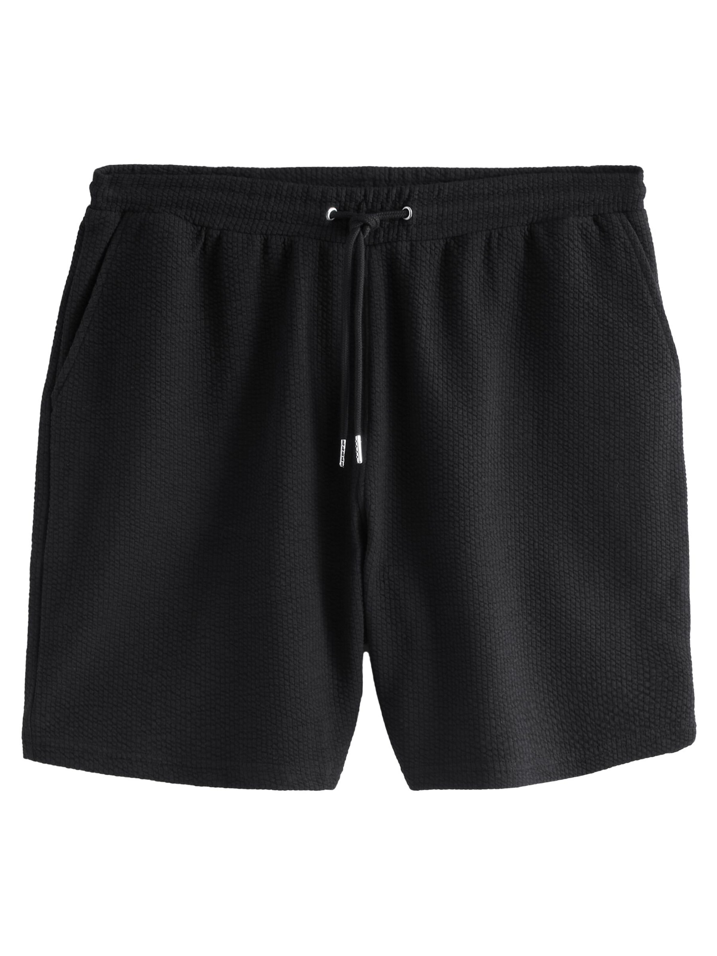 Regular Pantaloni de la Next pe negru: față