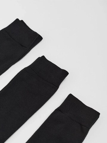 SANVT Socks 'The Crew Socks (3 Pack)' in Black