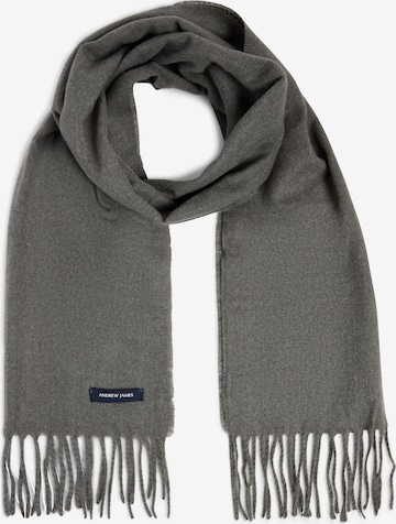 Andrew James Scarf in Grey: front
