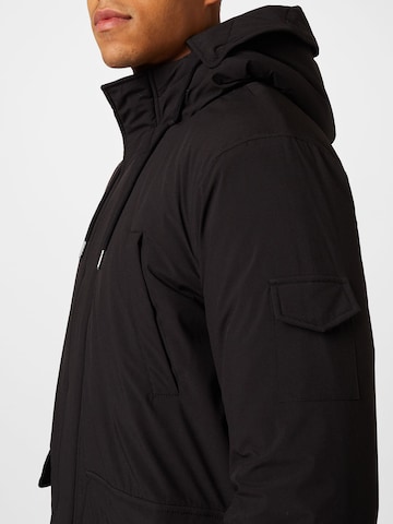 BURTON MENSWEAR LONDON Winterparka in Zwart