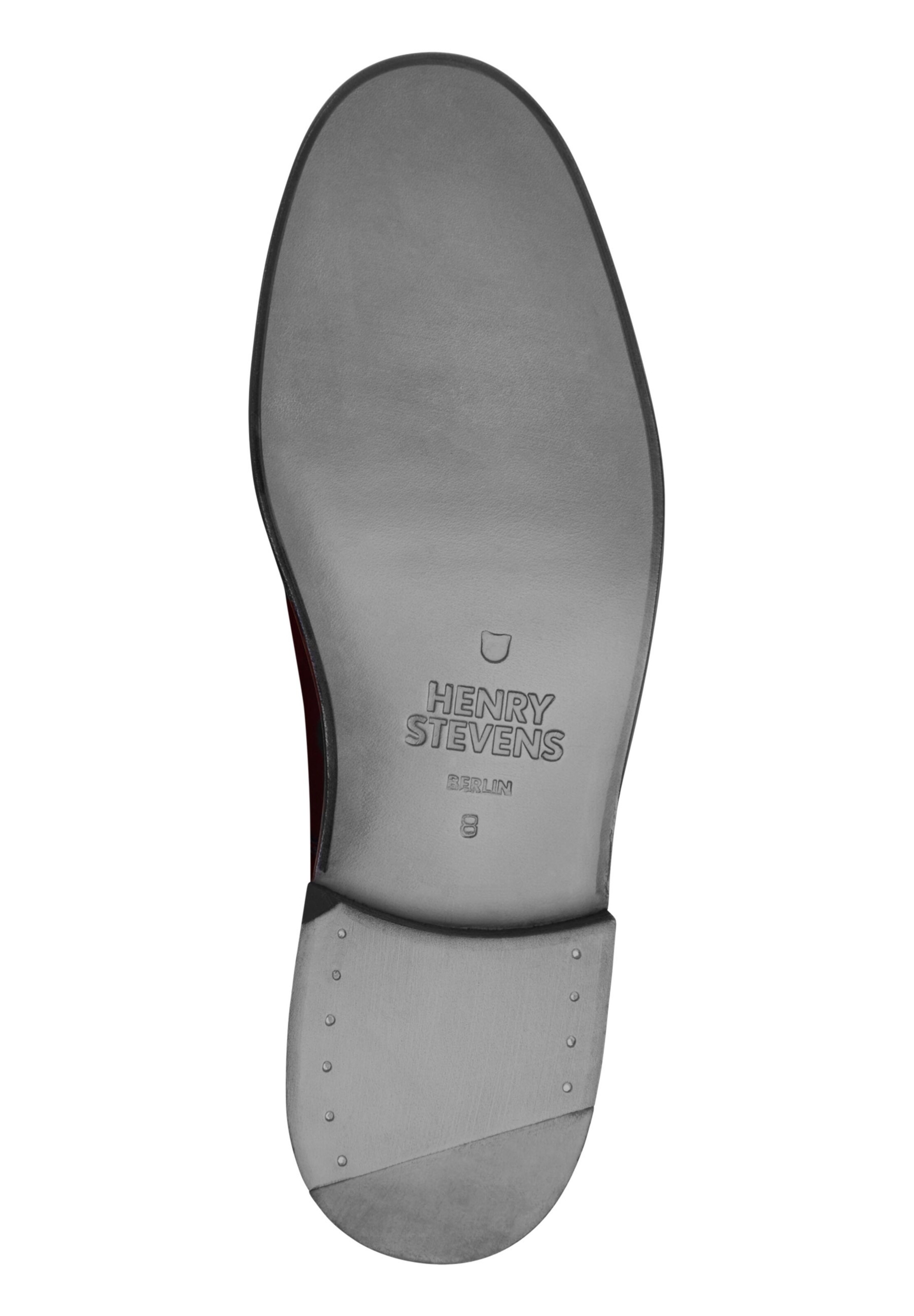 Henry Stevens Lace-Up Shoes 'Winston PD' in Red