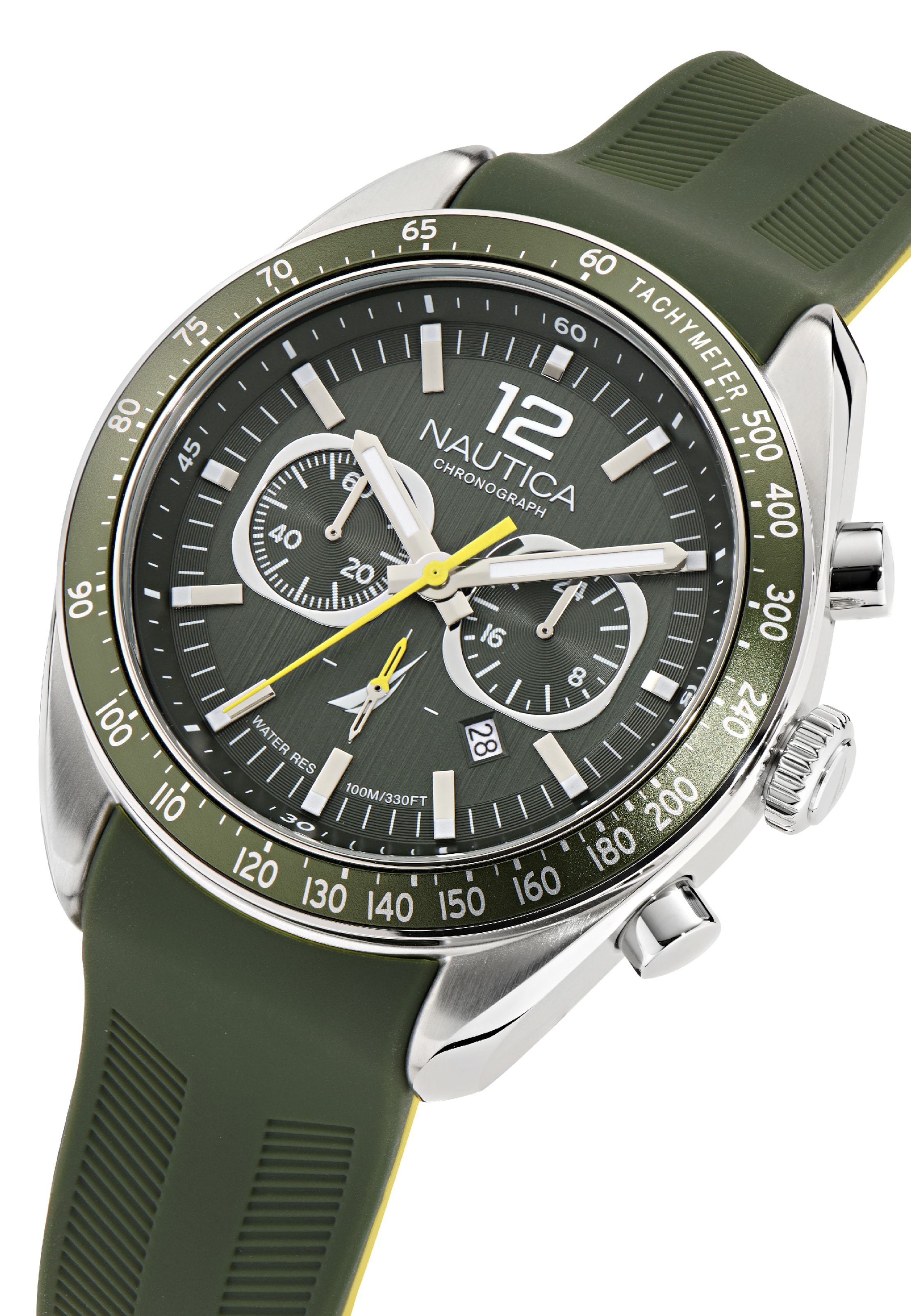 Montre à affichage analogique ' KEDGE ' NAUTICA en vert