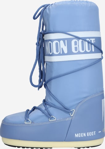 MOON BOOT Škornji za v sneg | modra barva