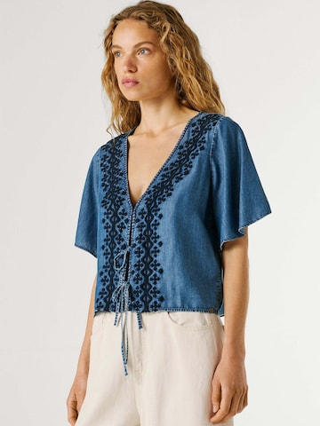 Camicia da donna 'Cleo' di Pepe Jeans in blu