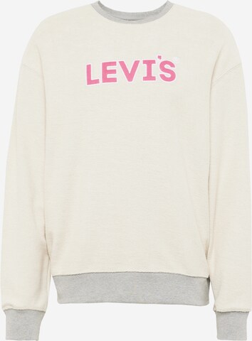 LEVI'S ® Sweatshirt 'Relaxd Graphic Crew' i beige: forside