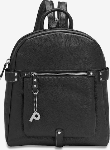 Picard Rucksack 'Loire' in Schwarz: predná strana