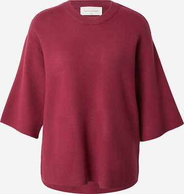 MSCH COPENHAGEN Trui 'Agatha' in Rood: voorkant