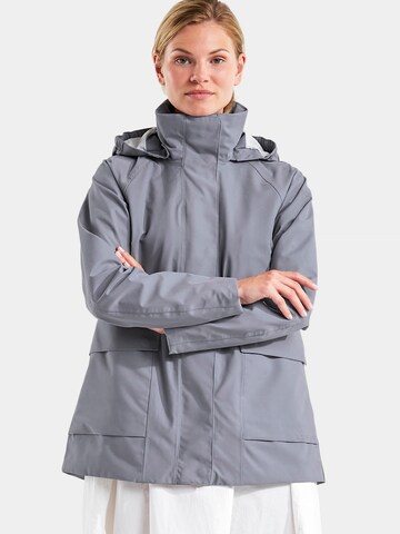 Didriksons Performance Jacket in Grey: front