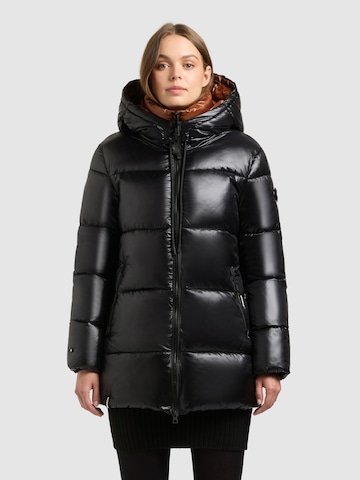 khujo Winter jacket 'Dasha' in Black: front
