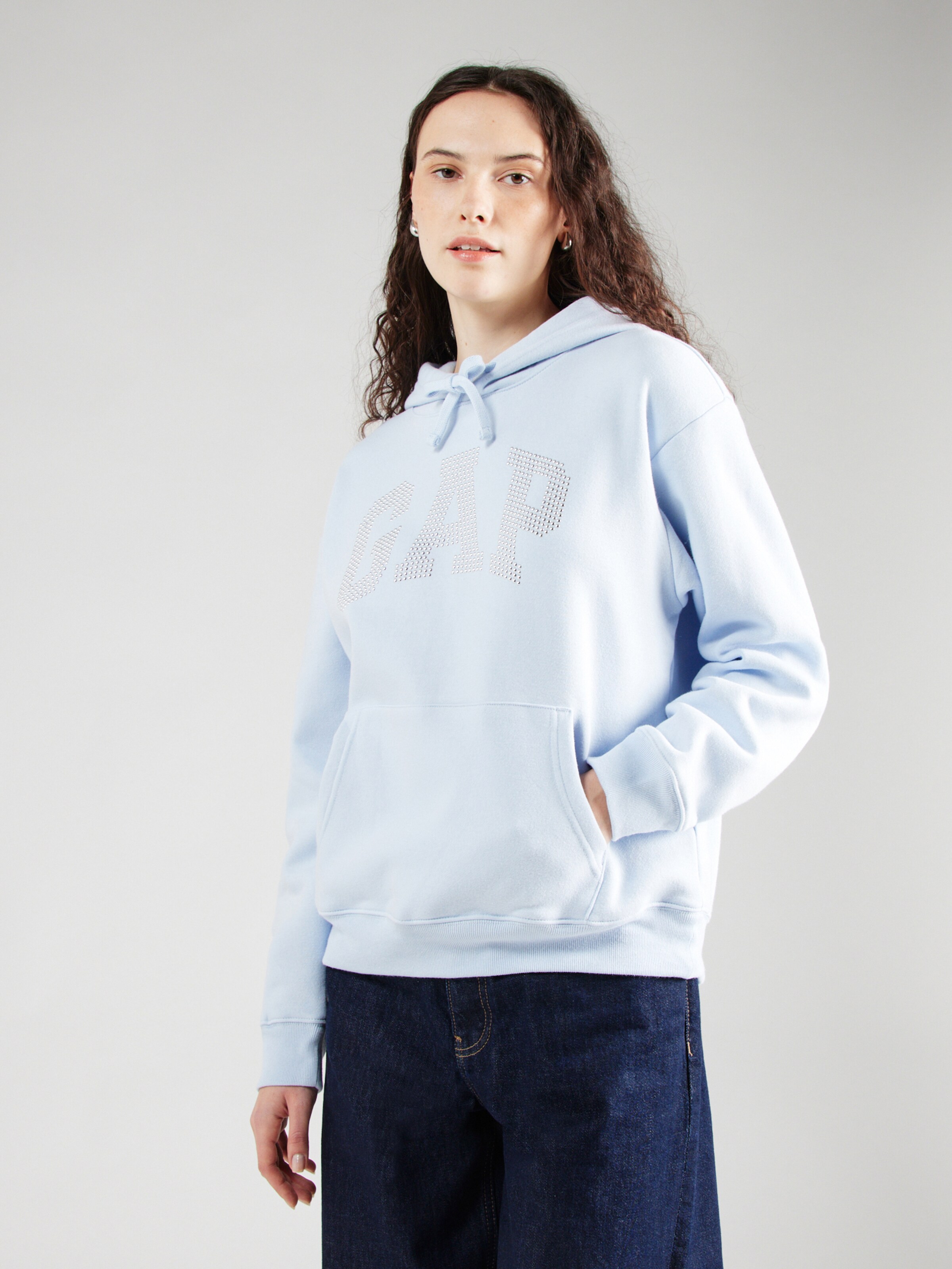 GAP Sweatshirt HERITAGE in Light Blue ABOUT YOU