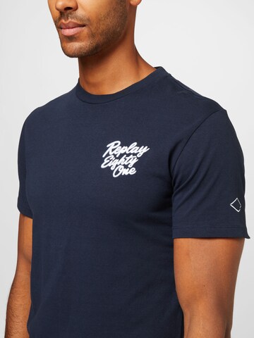 REPLAY T-Shirt in Blau