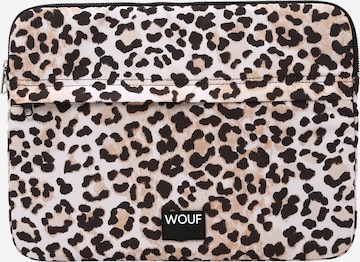 Wouf Laptoptas 'Kim' in Beige: voorkant