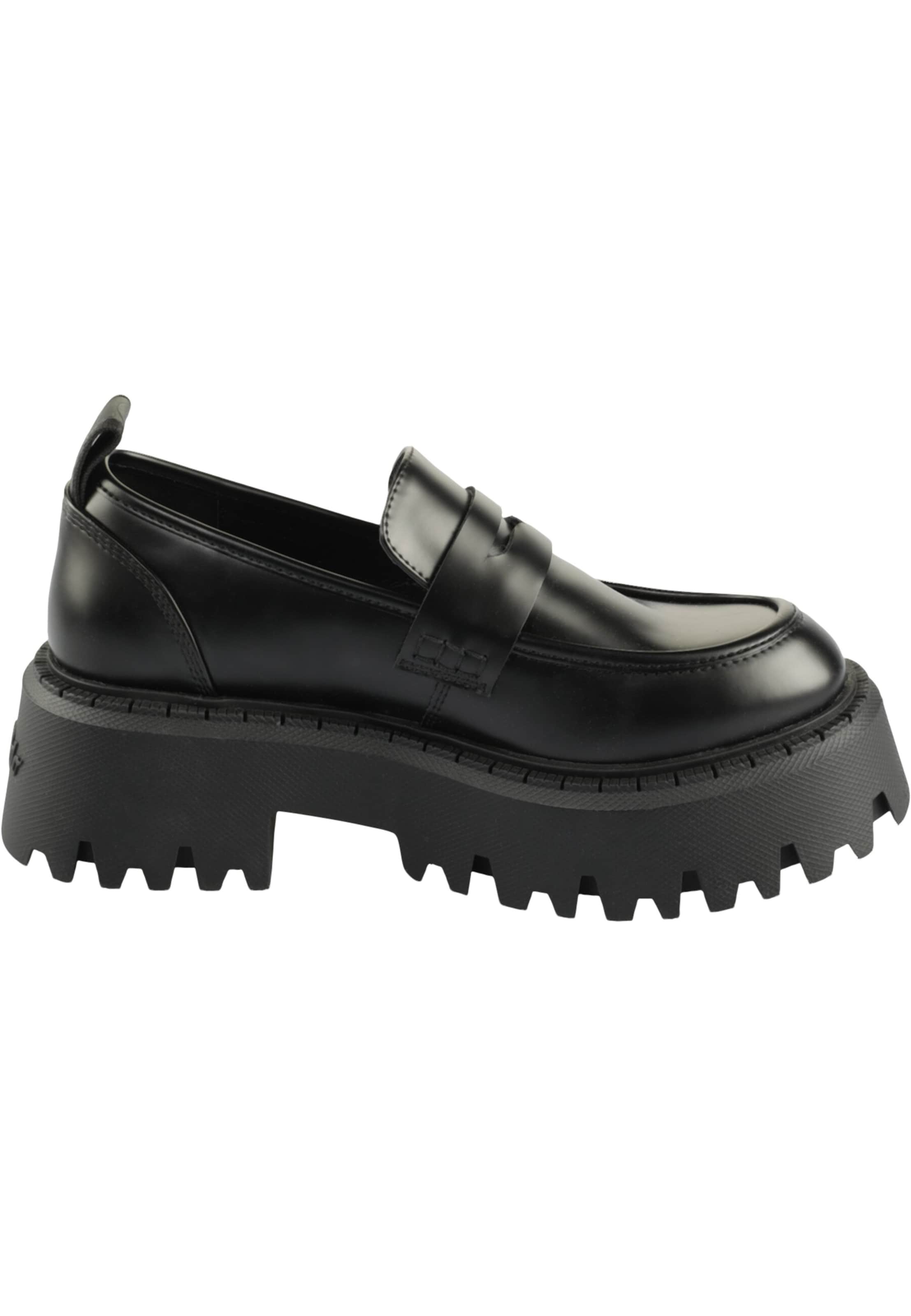 BUFFALO - Sapato Slip-on 'Aspen' em preto