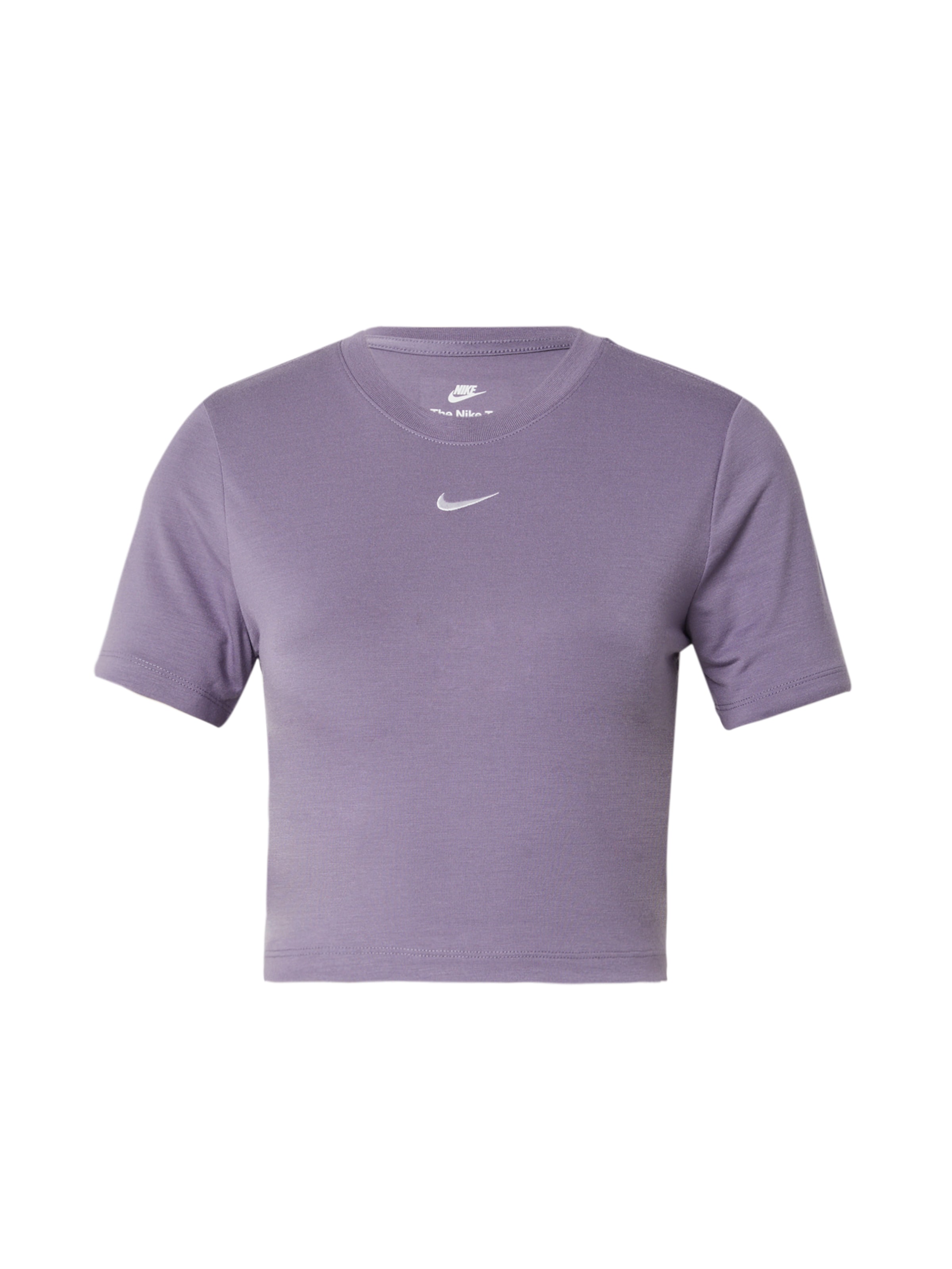 T-shirt 'Essential' Nike Sportswear en violet : devant
