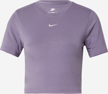 Nike Sportswear Shirts 'Essential' i lilla: forside