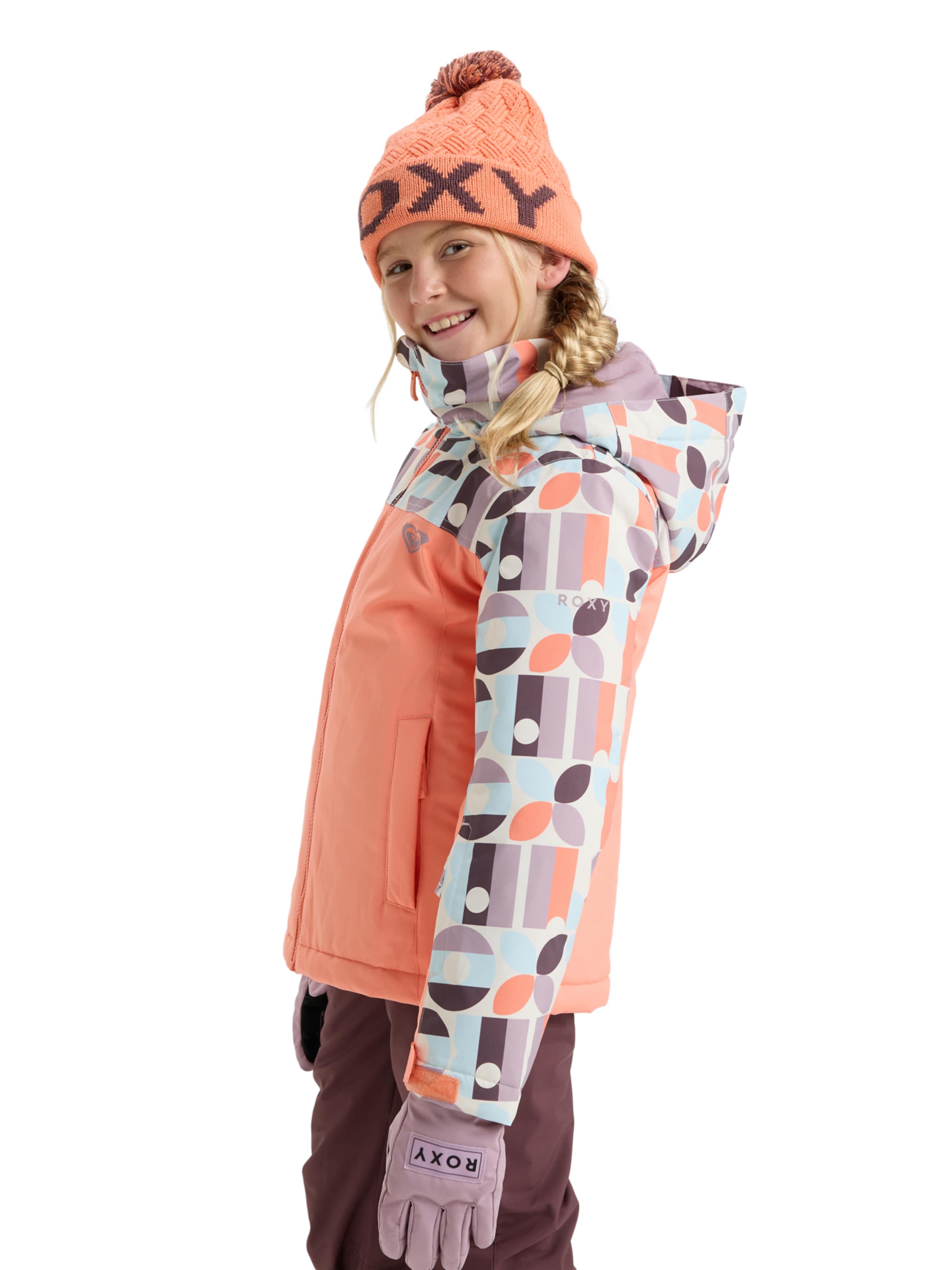 ROXY Athletic Jacket 'Galaxy' in Orange