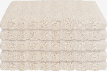 SCHIESSER Towel 'Gästetuchset Neapel' in Beige: front