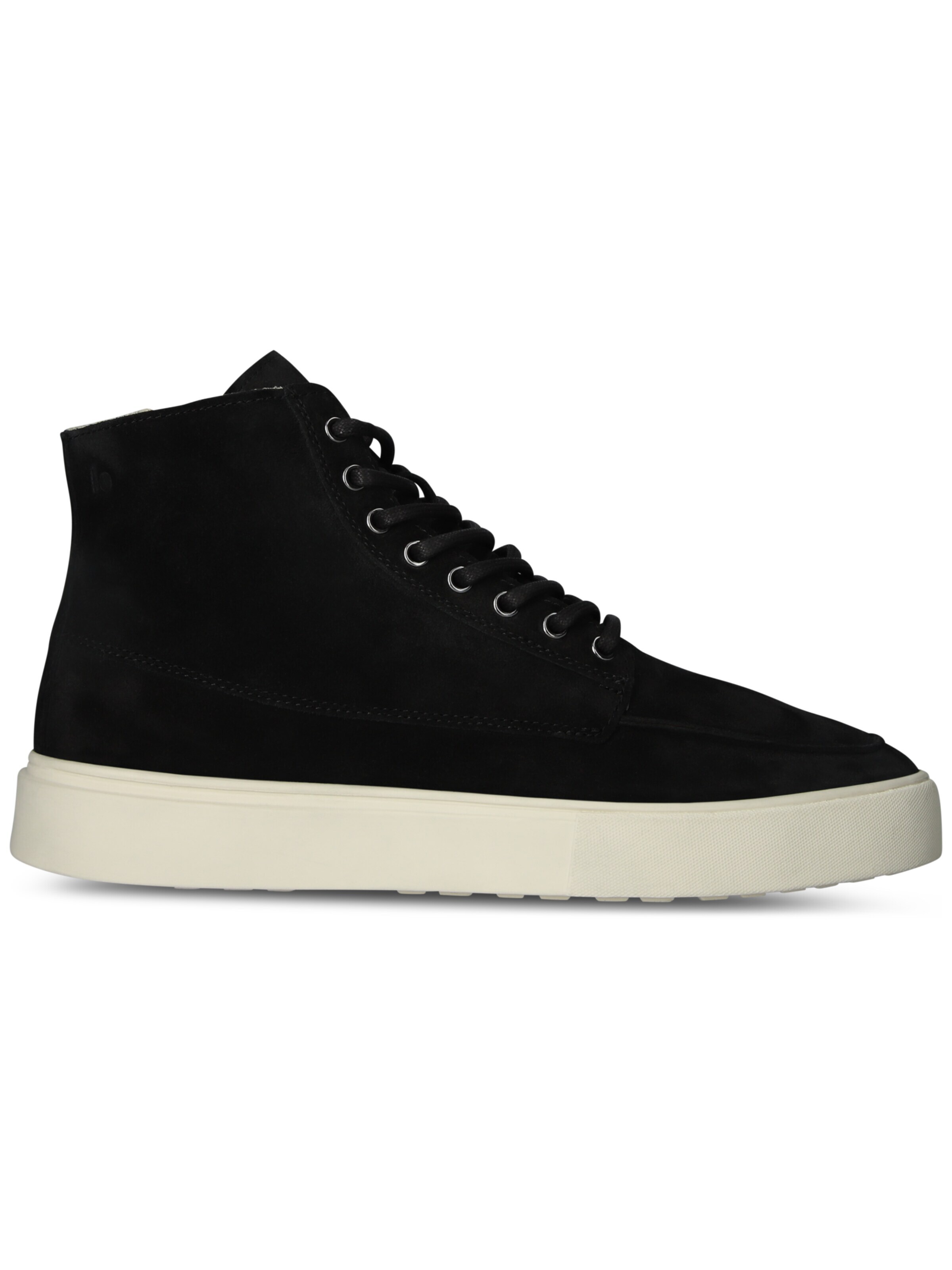 BLACKSTONE Hög sneaker 'RUBY EERO - ZIPPER' i svart: framsida
