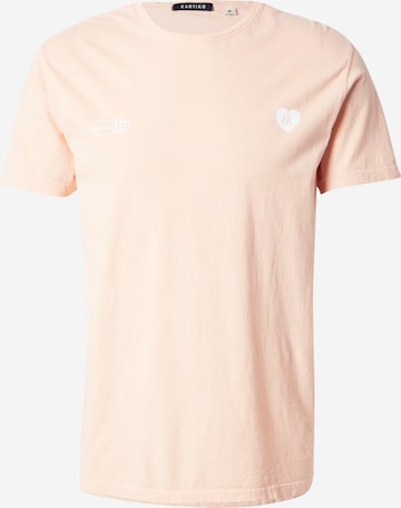 Kaotiko Koszulka 'CHAOS' w kolorze pomarańczowy: przód