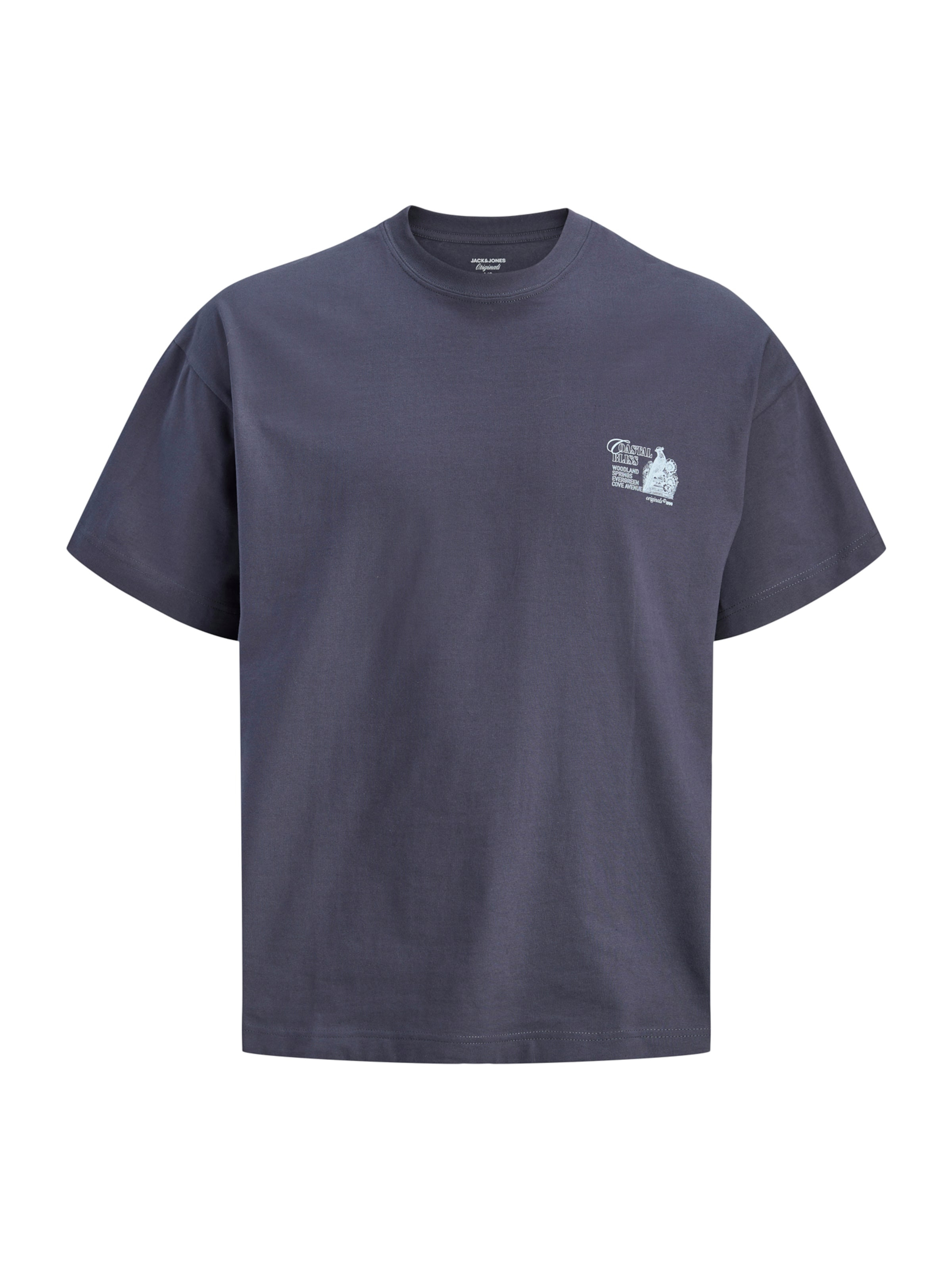 Jack & Jones Plus Shirt 'JORMAINE' in Grey: front