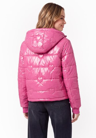MYMO - Chaqueta de entretiempo en rosa