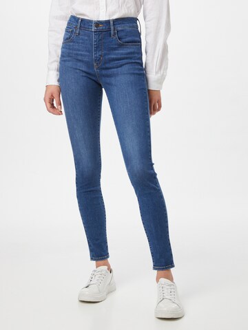 LEVI'S ® Skinny Jeans '720™ High Rise Super Skinny' in Blauw: voorkant