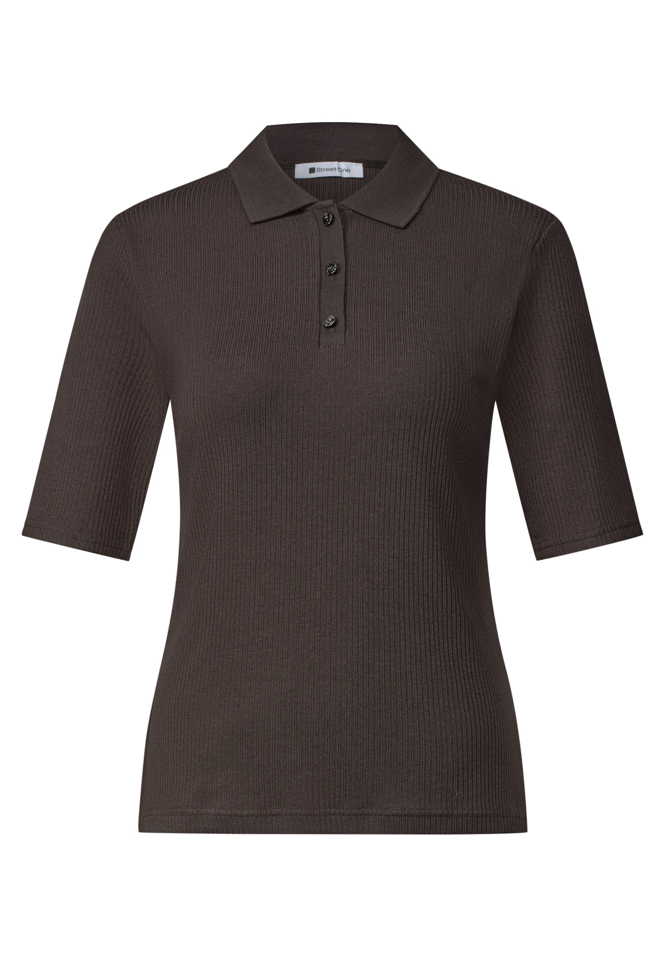 STREET ONE Pullover in Braun: Vorderseite