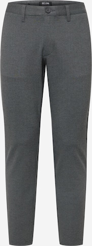 Only & Sons Slim fit Pants 'MARK' in Grey: front