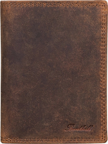 Benthill Wallet in Brown: front