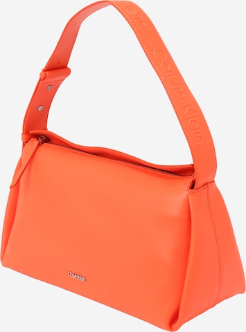 Calvin Klein - Mala de ombro 'GRACIE' em laranja