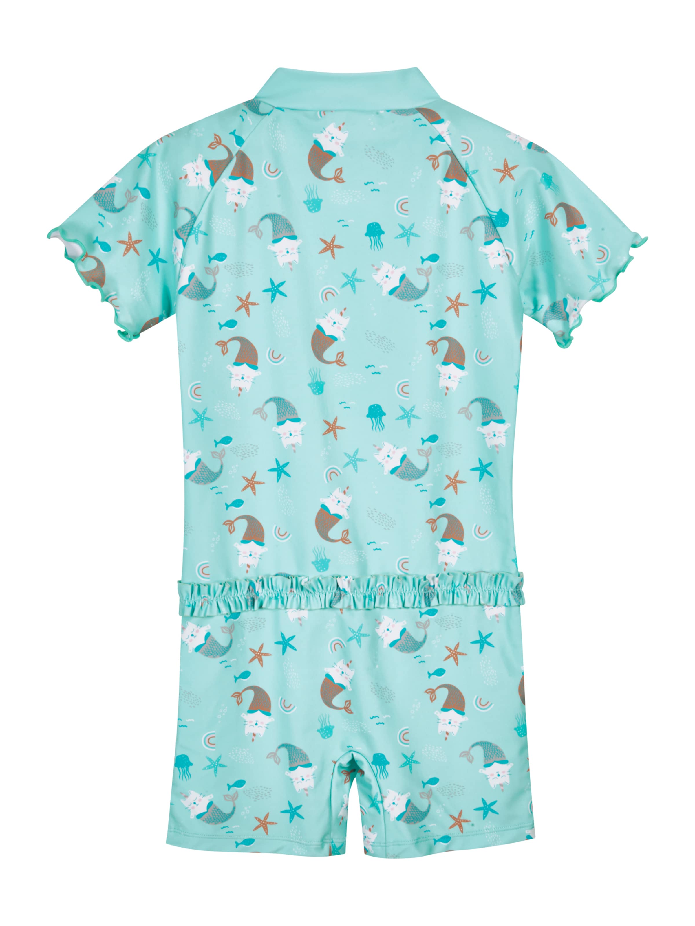 PLAYSHOES УФ-защита 'Einhornmeerkatze' в Зеленый