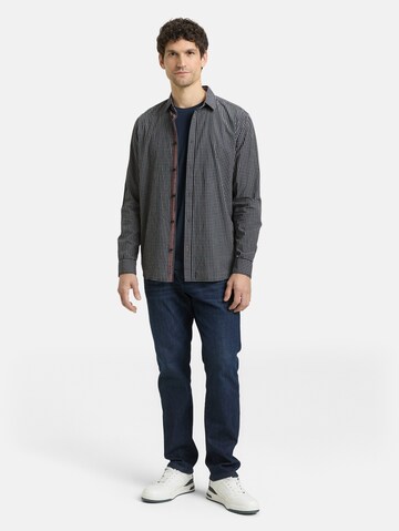 TOM TAILOR Regular Fit Hemd in Blau