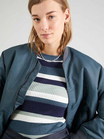 Pullover 'Minnie' di mbym in blu