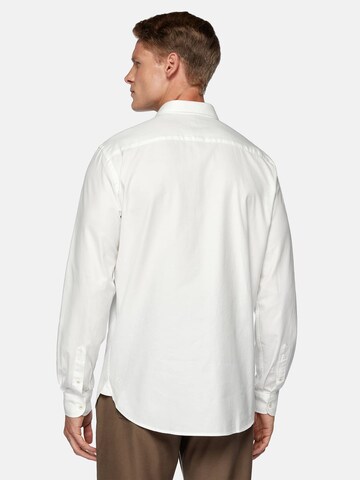 Coupe regular Chemise Boggi Milano en blanc